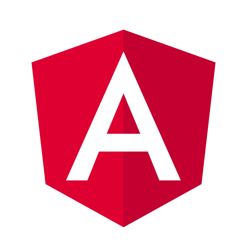Angular full color logo svg