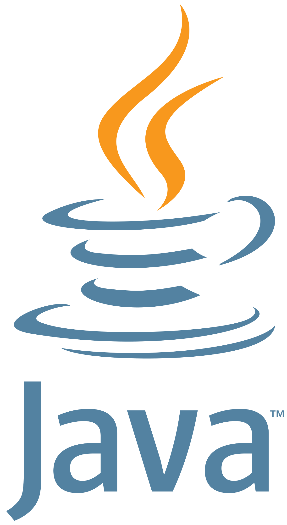 Java programming language logo svg